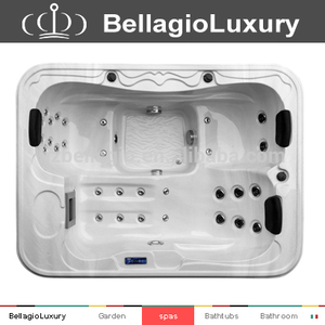 3 persone di Vendita Calda CE/TUV approvato Gecko o Sistema di controllo Balboa Acrilico Vasca Idromassaggio All'aperto <span class=keywords><strong>Terme</strong></span> per 3 persone di massaggio vasca da bagno - Product Image 2