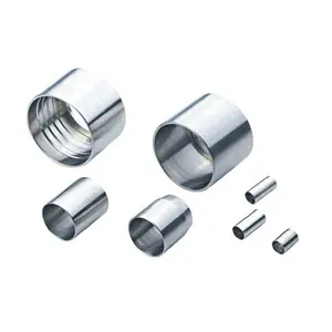 High quality cheap price custom OEM hydraulic hose stainless steel compression ferrule fittings