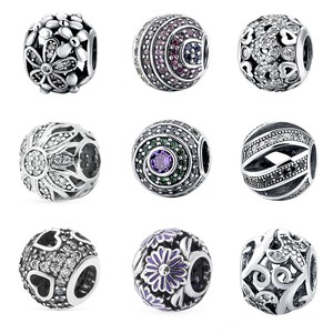 Groothandel Mode Klassieke Stijl 925 Sterling Zilveren Bedels - Product Image 2