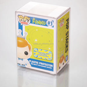 Wholesale Custom Logo 4 6 10 Inch PET Stackable <strong>Pop</strong> <strong>Protectors</strong> Hard Glow Anti-scratch <strong>Funko</strong> <strong>Pop</strong> UV <strong>Protector</strong> Case - Product Image 2