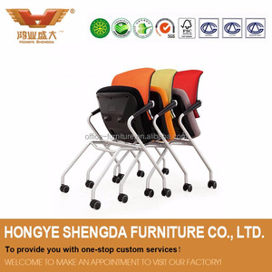 Office stackable chair cloth with Caster - Product Image 2