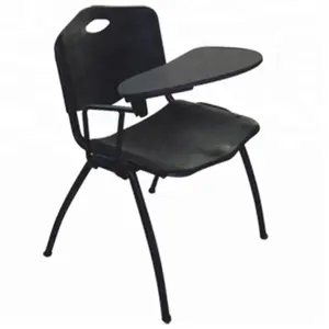 Study Chair with Writing Pad Ergonomic Student Reading Chair Lecture Stack Chair