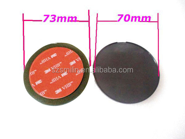 73mm Universal Car DVR Mobile Phone GPS Suction Mount Sticky Pad Dashboard Stand Holder | Smilin Ele