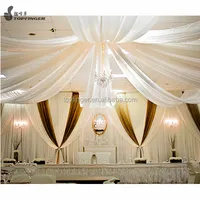 Hot Wholesale Backdrop Ceiling Pipe And Drape Kits For Weddings