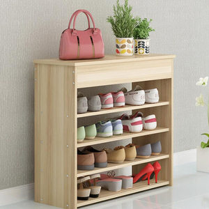 Multi-Layer Storage Cabinet Simple Modern Home Shoe Rack Change Shoe Bench - Product Image 5