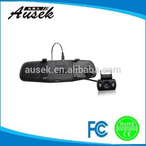 Dual lens 1080p promotionnel. <span class=keywords><strong>rétroviseur</strong></span> de voiture dvr <span class=keywords><strong>caméra</strong></span> avec lentille extérieure - Product Image 1