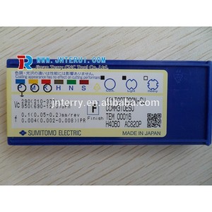 Japón hizo Sumitomo tungsteno insertos de carburo <span class=keywords><strong>del</strong></span> cnc, varios grados Sumitomo insertos de carburo at mejor <span class=keywords><strong>precio</strong></span> - Product Image 5