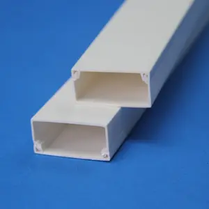 Conductos de plástico rectangulares de pvc, tamaños de conductos
