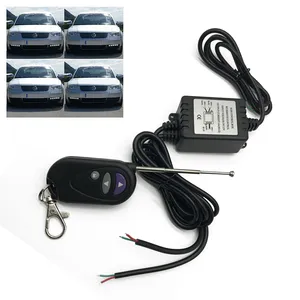 Drl control General Fit Wireless remote controller 12V led Flash Daytime running lights Strobe controller Module For Car