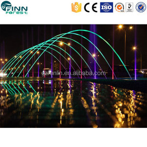 Gökkuşağı bahçe çoklu renk atlama laminer jet su çeşmesi dekorasyon - Product Image 5