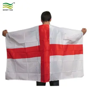 Fã personalizado Inglaterra Corpo Qualificação Equipes Poliéster Futebol Sports Club Bandeiras