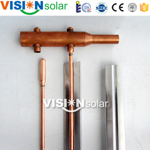 Colector <span class=keywords><strong>solar</strong></span> de China con intercambiador de tubos de calor, buen estado de funcionamiento - Product Image 4
