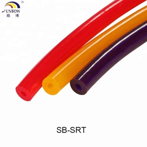 ارتفاع درجة الحرارة جوفاء مقذوف 2 مللي متر 3 مللي متر مرنة سيليكون أنبوب مطاط - Product Image 4