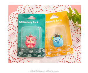 Mini Candado de Silicona con Forma de Dibujo Animado, Lindo y Pequeño, 3*3.5cm, 18g, Marca <span class=keywords><strong>Dq</strong></span>, Modelo Dq284, Diseño Personalizado Disponible, Varios Colores para Regalos - Product Image 5