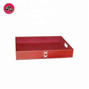 PINK STORE Neues Design Hochwertiger Luxus Beliebteste Versorgung Hotel Handgemachtes Holz Serviert ablett