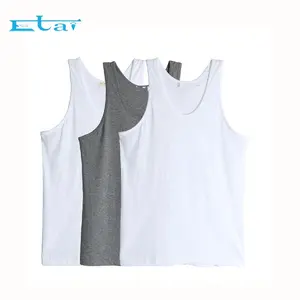 Cheap Price Custom Mens Causal Sports Print Tank Tops Sexy Men Sports Singlets