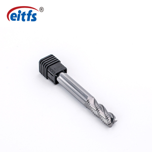 Fraise à dégrossir en carbure de tungstène à 4 cannelures, queue de 10 mm pour le bois, ODM OEM - Product Image 4