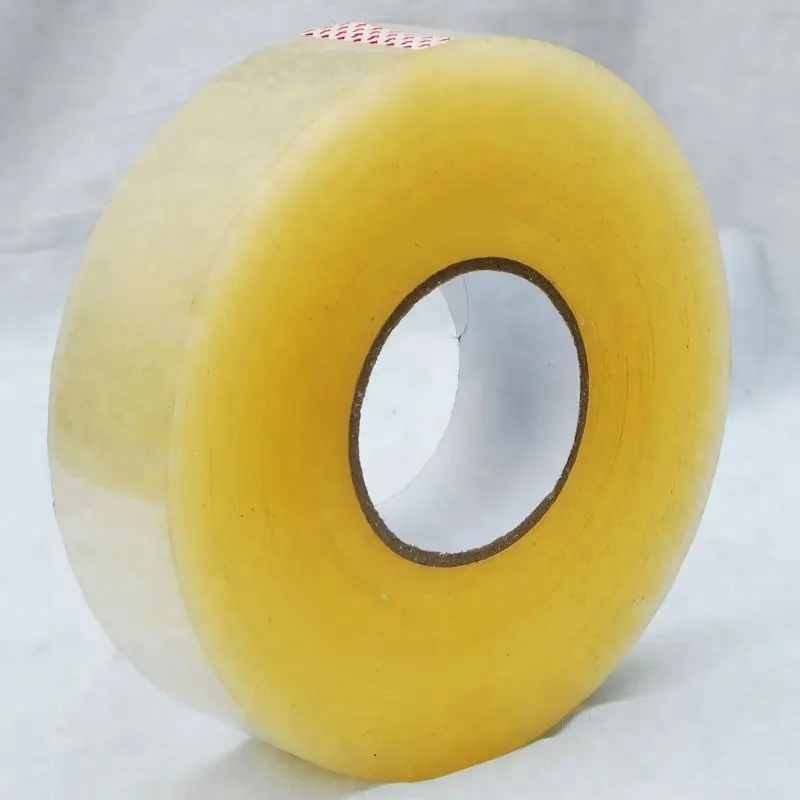 Kunden spezifische Größe 300M 1000M Länge Jumbo Big Tape Roll Adhesive für Maschinen verpackungen