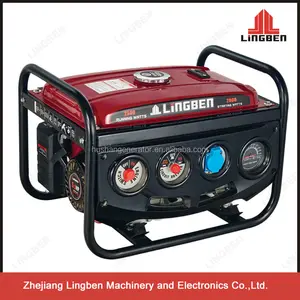 Zhejiang taizhou Lingben gx160 5.5hp motor zongshen LB2600DXE-B1 generadores de gasolina para la venta