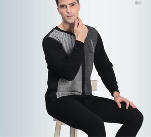 Laine mérinos chauffée thermique <span class=keywords><strong>sous</strong></span> - vêtements Double couche mode <span class=keywords><strong>chaud</strong></span> militaire thermique - Product Image 3