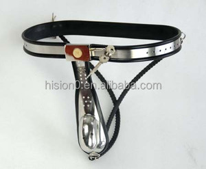 Ceinture de chasteté en Silicone pour homme, avec Cage de protection, en acier inoxydable, nouveau Style, 2016 - Product Image 2