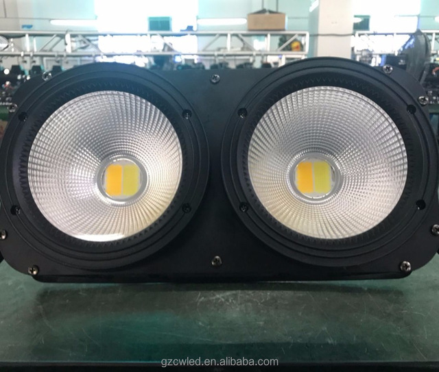 2 Eyes Cob Led Blinder Light 2 in 1 Dmx Stage Audience Lighting 2*100w Stage Light Blinder