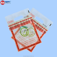 Sac scellé en plastique pour aéroport ICAO, sécurité, duty free, STEBs