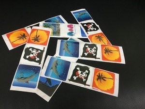 Pegatina de PET a todo color impresa personalizada resistente al rayado e impermeable con adhesivo permanente acabado brillante hecho en Taiwán - Product Image 3