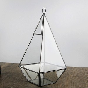 Geometrische Kristall vasen Glas <span class=keywords><strong>Terrarium</strong></span> Hängende Vasen In <span class=keywords><strong>Bulk</strong></span> Home Decor/ Glas Kerzenhalter für Hochzeits dekoration - Product Image 5