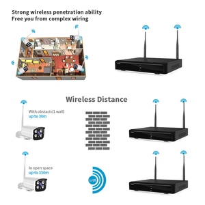 LOOSAFE 1080P wifi an ninh máy ảnh 8CH không dây NVR Kit <span class=keywords><strong>IP</strong></span> <span class=keywords><strong>camera</strong></span> 2MP ngoài trời wifi an ninh máy ảnh với 4TB - Product Image 4