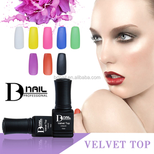 Ice Nova 6 Màu Sắc Nhung Cao Su Matte Top Coat Salon Sử Dụng Chuyên Nghiệp Quyến Rũ Glazedd Sơn Móng Tay Ngâm Tắt Nhung Nail UV/LED Gel - Product Image 6