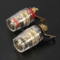 Connecteur de borne de haut-parleur d'amplificateur, prise banane