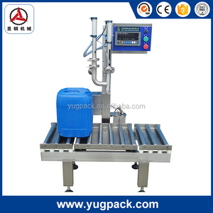 Máquina de llenado de pesaje de aceite lubricante semiautomática, máquina taponadora, pegamento de pintura, máquina de envasado de aceite lubricante para motor - Product Image 2