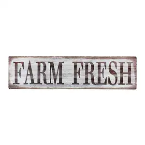 Свежий ретро винтажный фермерский металлический жестяной барный знак Сельский домашний декор