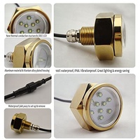 Lampe étanche 27W RGB pour bateau et Yacht, lumière sous-Marine à couleur changeante, Ip68, pour la pêche et la plongée