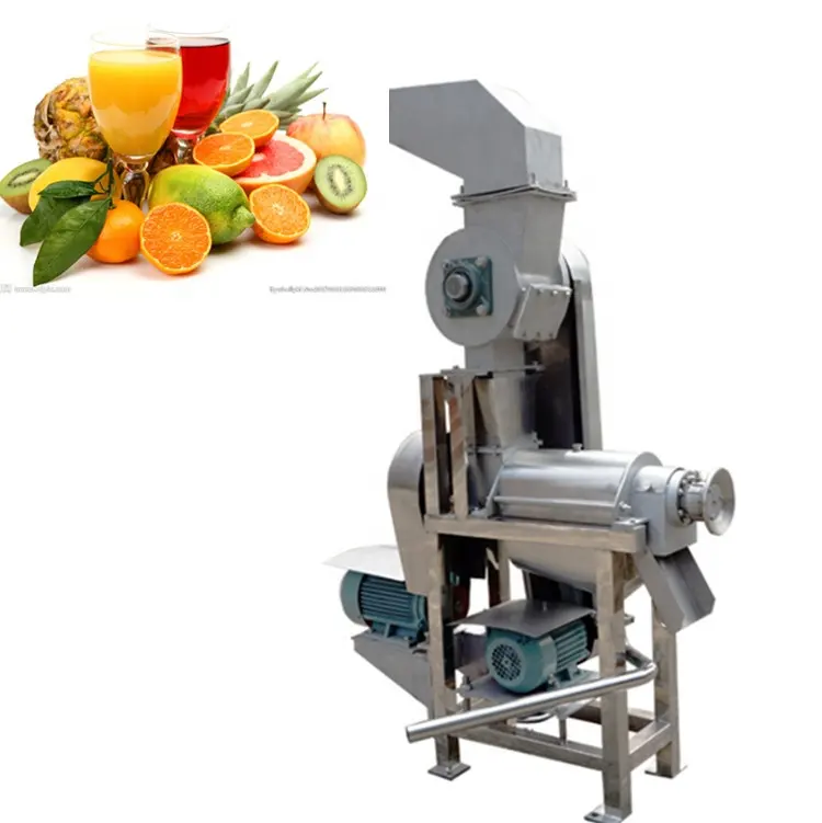 Parafuso de prensa/laranja de extrato de suco, máquina de pressão 304 aço inoxidável 500 kg/h, leite de coco, romã