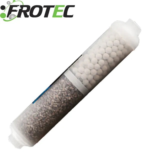 Frotec No release of carbon fines note the flow direction on the filter T33 filter cartridge