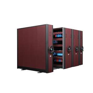 رف الكتب المعدنية مكتبة المحمول رفوف/رفوف المحمول سوبر قوية الحديثة تصميم مزدوج الجانبين أثاث مكتبة 0.8 ~ 1.2 مللي متر الحديد - Product Image 2