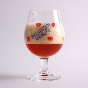 16 once Bicchieri di Birra di grano, <span class=keywords><strong>tulipano</strong></span> di birra <span class=keywords><strong>calice</strong></span> di vetro, tazza di vetro di birra - Product Image 2