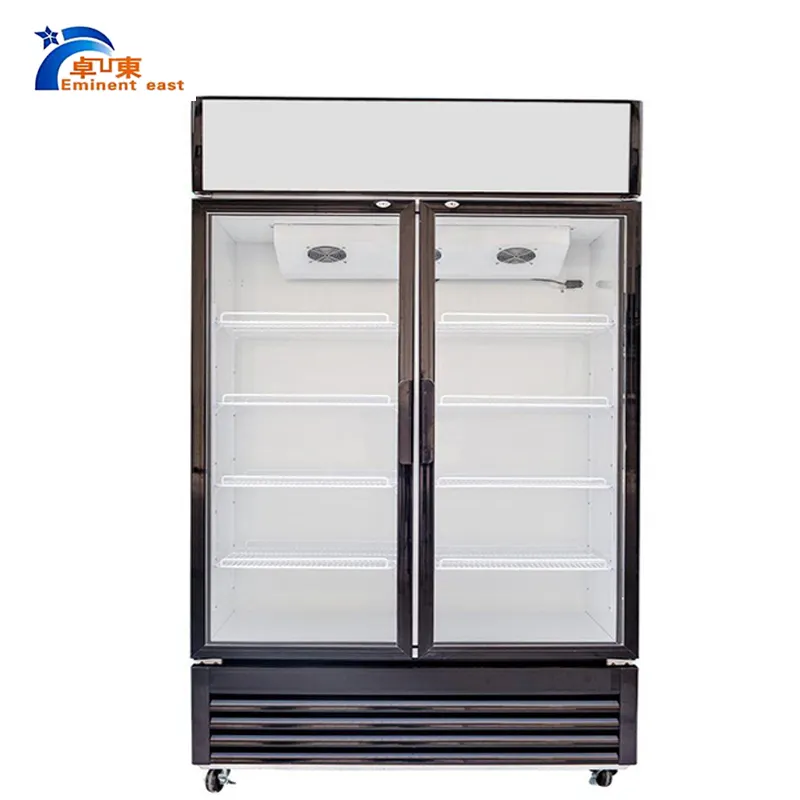 Panier-tiroir vertical en verre, pour vitrine commerciale, réfrigérateur d'exposition d'objets de magasin