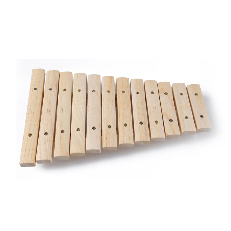 Модный подарок для малышей/детей 12 тонов ксилофон детские музыкальные игрушки для продажи Заводская цена натуральный цвет сырой древесины