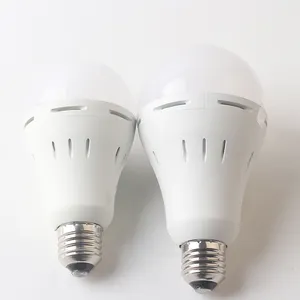 Harga grosir pabrik Tiongkok lampu bohlam LED rumah A60 lampu LED darurat bola dunia isi ulang E27 B22 E14