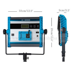 Yidoblo, Luz suave con control remoto de aplicación, 2800K-<span class=keywords><strong>9990K</strong></span>, panel de video de película Azul, luz RGB Led, iluminación de video fotográfico - Product Image 1