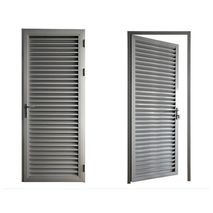 Porte à persiennes en aluminium Système <span class=keywords><strong>Aluk</strong></span> Porte et fenêtre en aluminium - Product Image 5