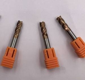 Carburo solido tungsteno 4-flauto angolo raggio <span class=keywords><strong>Endmill</strong></span> D2.5 * R0.2 * 6.25*50 * d4 HRC55 HRC65 <span class=keywords><strong>HSS</strong></span> su misura OEM Supported rivestimento in altina - Product Image 5