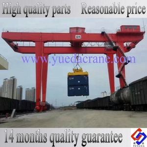 40 톤 또는 50 톤 GJM 모델 컨테이너 크레인 레일 이동 컨테이너 처리 갠트리 크레인 컨테이너 스프레더 - Product Image 2