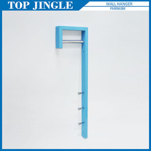 Soporte de sombrero de alambre comercial negro elegante - Product Image 4