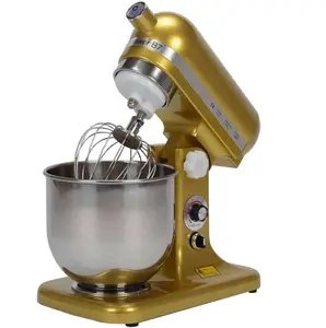 7L butter sugar flour cream Gold chef dough stand mixer