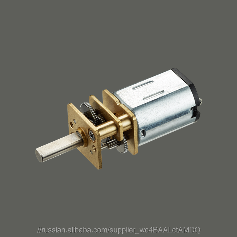 мотор постоянного тока 6V/12V/24V коробке передач