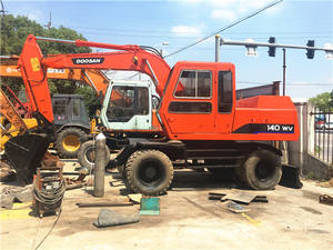 <b>Used</b> Doosan DH140W Wheel Excavator, Doosan Wheel Excavator,<b>Used</b> Doosan DH150W-7 Wheel Excavator - Product Image 3